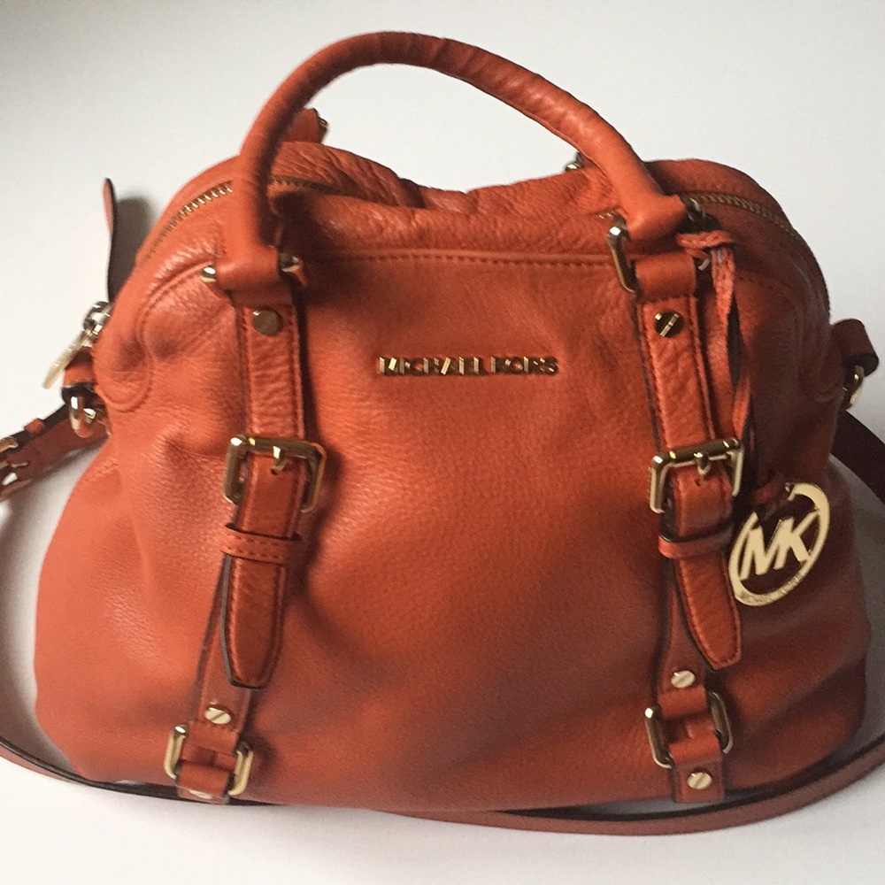 Michael Kors Leather Satchel Convertible